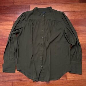 [Ann Taylor] Forest Green Blouse